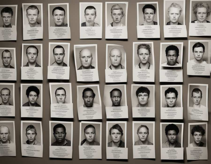 Shoplifter mugshot